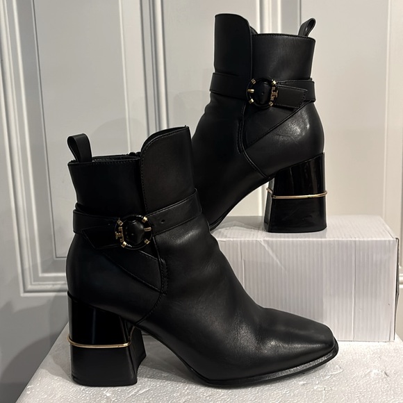 Tory Burch Multi Logo Buckle Boot - Picture 11 of 15